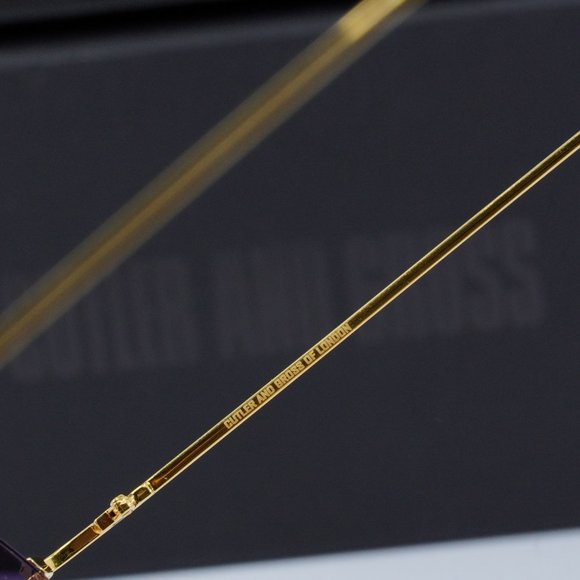 FINAL PRICE NEW CUTLER AND GROSS CG1268GPLS 001 GOLD PURPLE SUNGLASSES - Picture 7 of 12